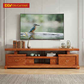 Kệ Tủ Tivi Gỗ Hương Đá 2m15 Hiện Đại Đẹp Giá Rẻ