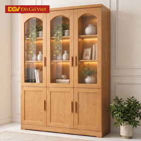 Mẫu Tủ Hồ Sơ Đa Năng Gỗ Sồi Mỹ Cánh Mở Hiện Đại Giá Rẻ