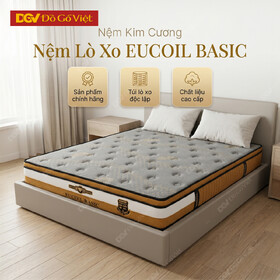 Nệm Lò Xo Túi Độc Lập 5 Vùng EUCOIL BASIC