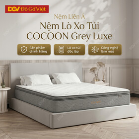 Nệm Lò Xo Túi Liên Á CoCoon Grey Luxe