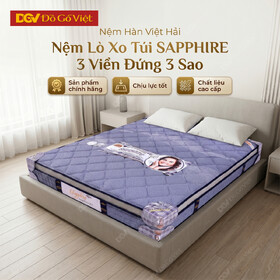 Nệm Lò Xo Túi SAPPHIRE - Hàn Việt Hải