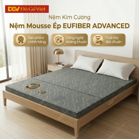Nệm Mousse Ép Eufiber Advanced Kim Cương