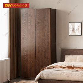Tủ Áo Quần Phòng Ngủ Màu Óc Chó Sang Trọng Vân Gỗ Nổi Bật