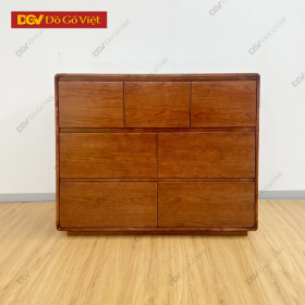 Tủ Compot Gỗ Cao Su Vân Sồi Nhiều Ngăn Tiện Lợi Cho Gia Đình