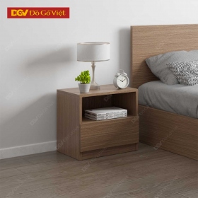 Tủ Đầu Giường Gỗ Công Nghiệp Hiện Đại Kiểu Đầu Vuông...