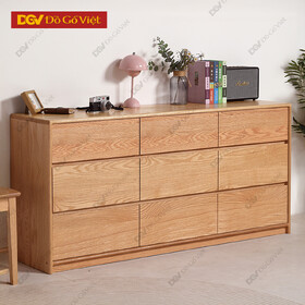 Tủ Để Đồ Mini Gỗ Sồi Tự Nhiên Tiện Ích Tối Ưu Cho Gia...