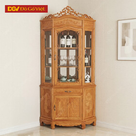 Tủ Để Rượu Góc Đẹp Gỗ Gõ Đỏ 90 Đẹp Giá Rẻ