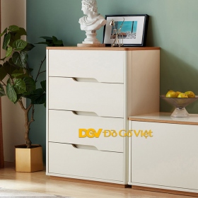 Tủ Quần Áo Compot Gỗ MDF Lõi Xanh Màu Trắng Đẹp Giá Rẻ
