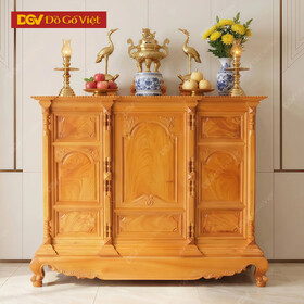 Tủ Thờ Vuông Gỗ Gõ Đỏ Cao Cấp 1m6 Đẹp Giá Tốt