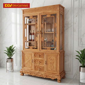 Tủ Trưng Rượu Vuông Kiểu Dáng Hiện Đại Đẹp Giá Rẻ Số 1...