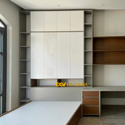 Tủ Quần Áo MDF Siêu Bền Đa Tầng Kệ Đa Năng Hiện Đại