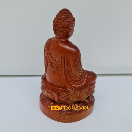 Tượng Phật A Di Đà Gỗ Hương Đá Tự Nhiên Đẹp Giá Rẻ